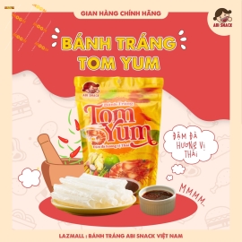 Bánh tráng sốt tomyum