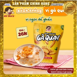 Bánh tráng vị gà quay