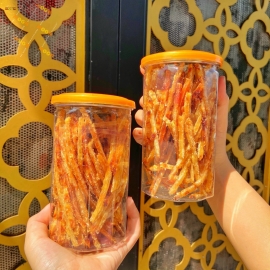 Khô cá thiều đóng hủ pet 250gram - mồi nhậu siêu ngon