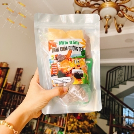 Set milo dầm trân châu full topping túi lớn 400gram