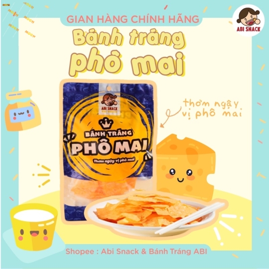 Bánh tráng phô mai 