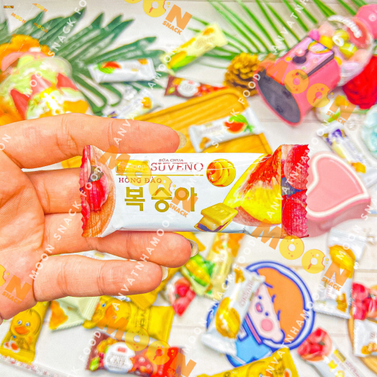 1 cái bánh xốp suveno đủ vị