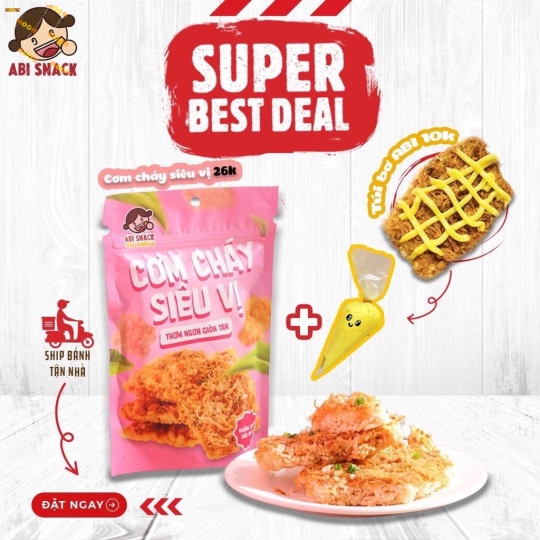 Combo 6 bịch Best seller Abi