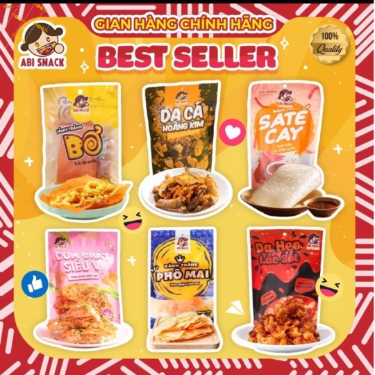 Combo 6 bịch Best seller Abi
