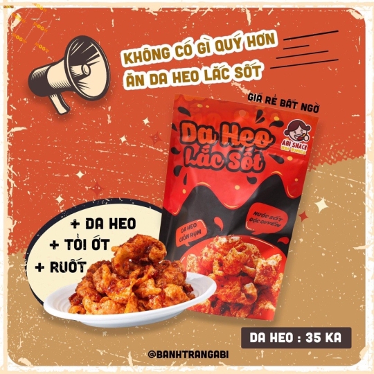Combo mồi nhậu 4 bịch nhà Abi