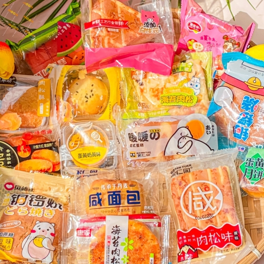 1kg bánh bông lan mix nhiều vị