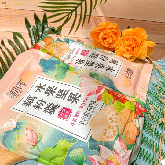 Bột củ sen quế hoa Lý Tử Thất dưỡng nhan túi lớn 400g