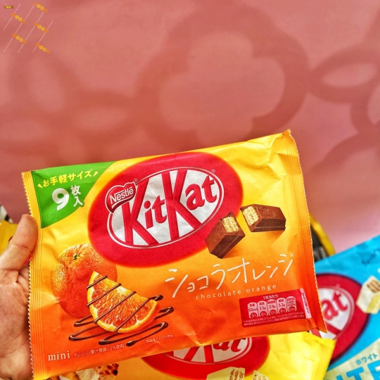 Kitkat Nhật vị cam gói lớn - hàng xách tay nội địa Nhật