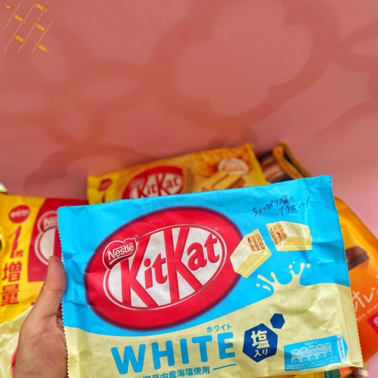 Kitkat Nhật vị soccola trắng gói lớn - hàng xách tay nội địa Nhật