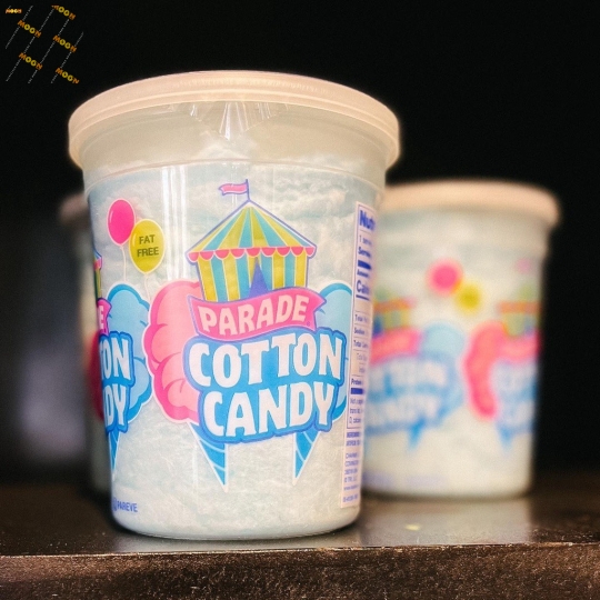 Kẹo bông gòn Parade Cotton Candy chính hãng nhập khẩu Mỹ hủ xanh 57gram